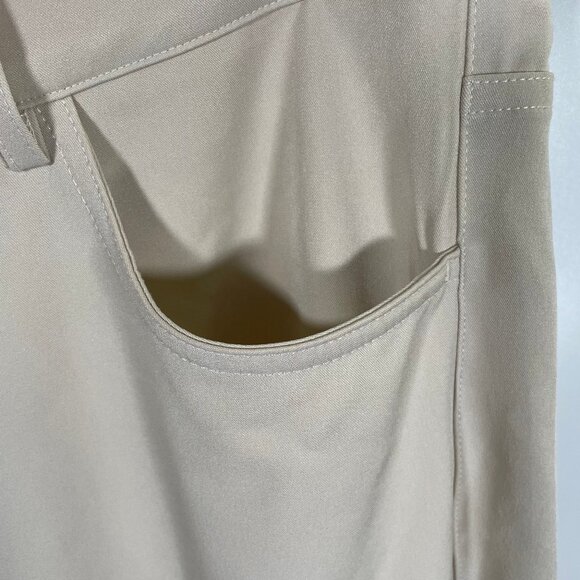 Macade Pants Mens 34x32 Slim Fit Khaki Golf Performance Tech Pockets - Picture 3 of 7